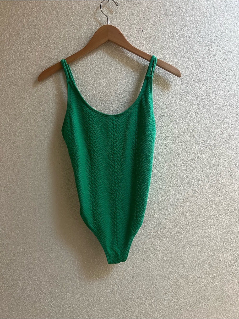 Green One-Piece Swimsuit
